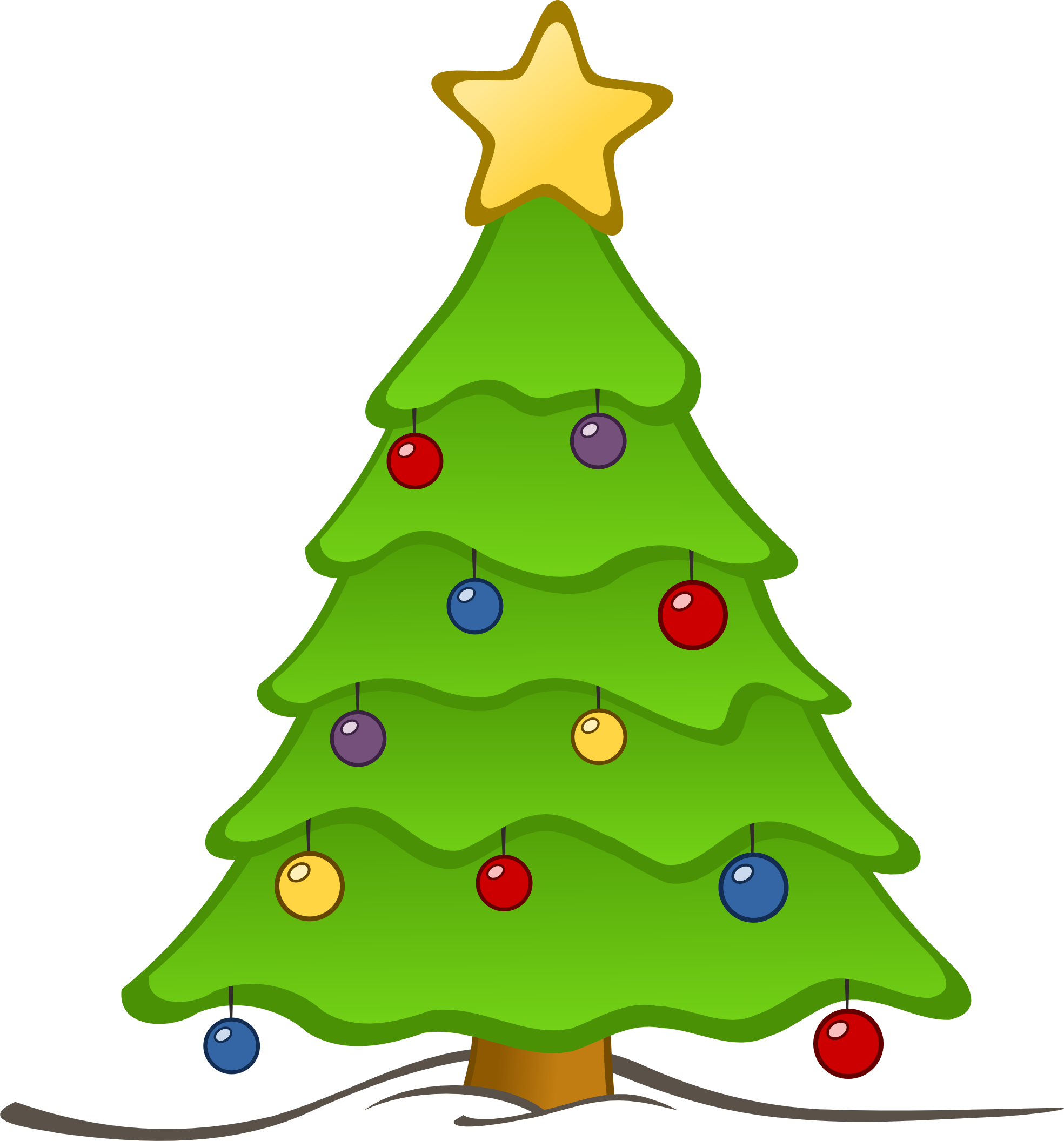 Christmas Tree Pictures Clip Art - ClipArt Best