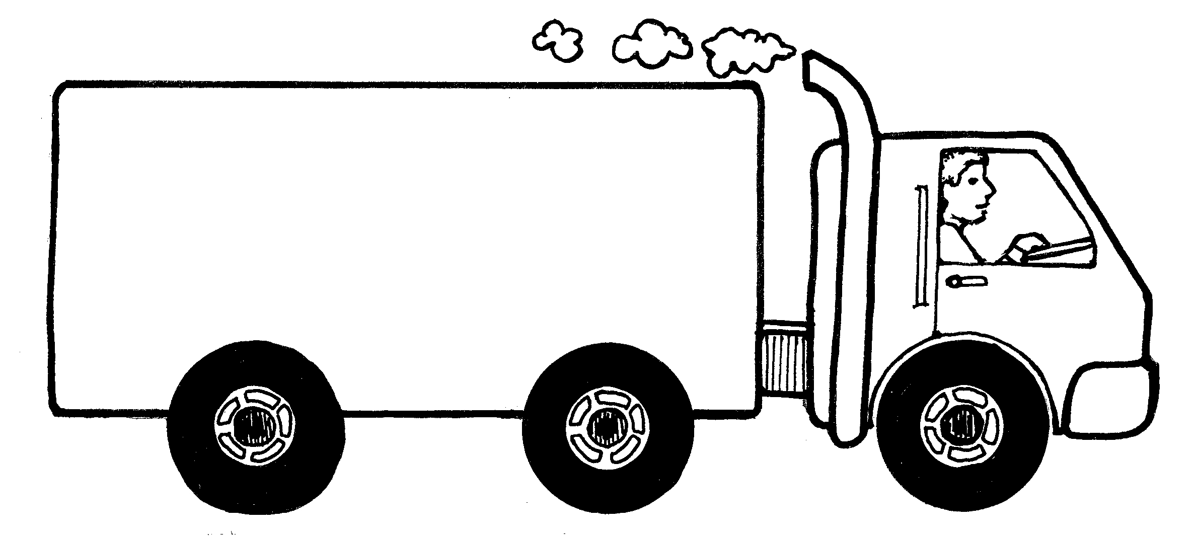 Images For > Moving Van Clipart