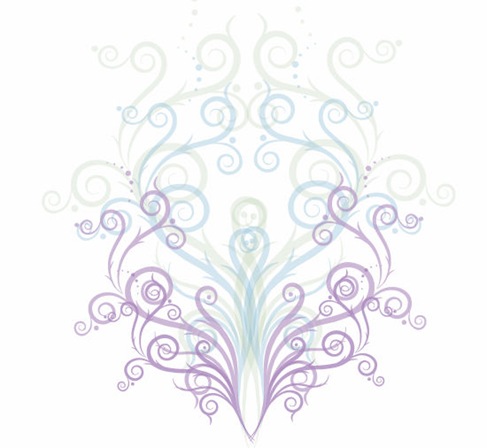 Swirl Floral Ornament Vector Graphic | Free Vector Graphics | All ...