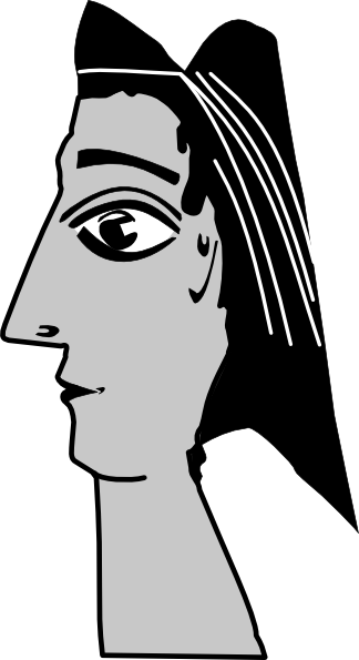 Picasso Sculpture clip art - vector clip art online, royalty free ...