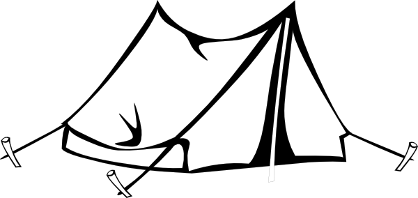 Blank Tent clip art - vector clip art online, royalty free ...