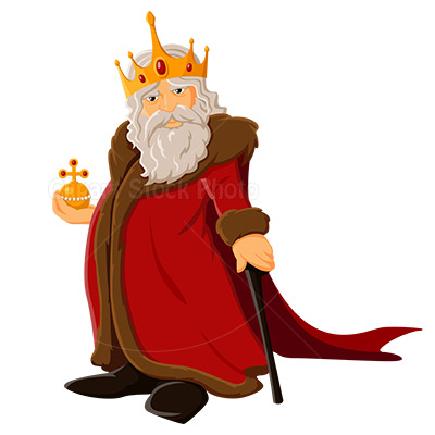 Cartoon King Clipart, Royalty Free Medieval King Stock Image
