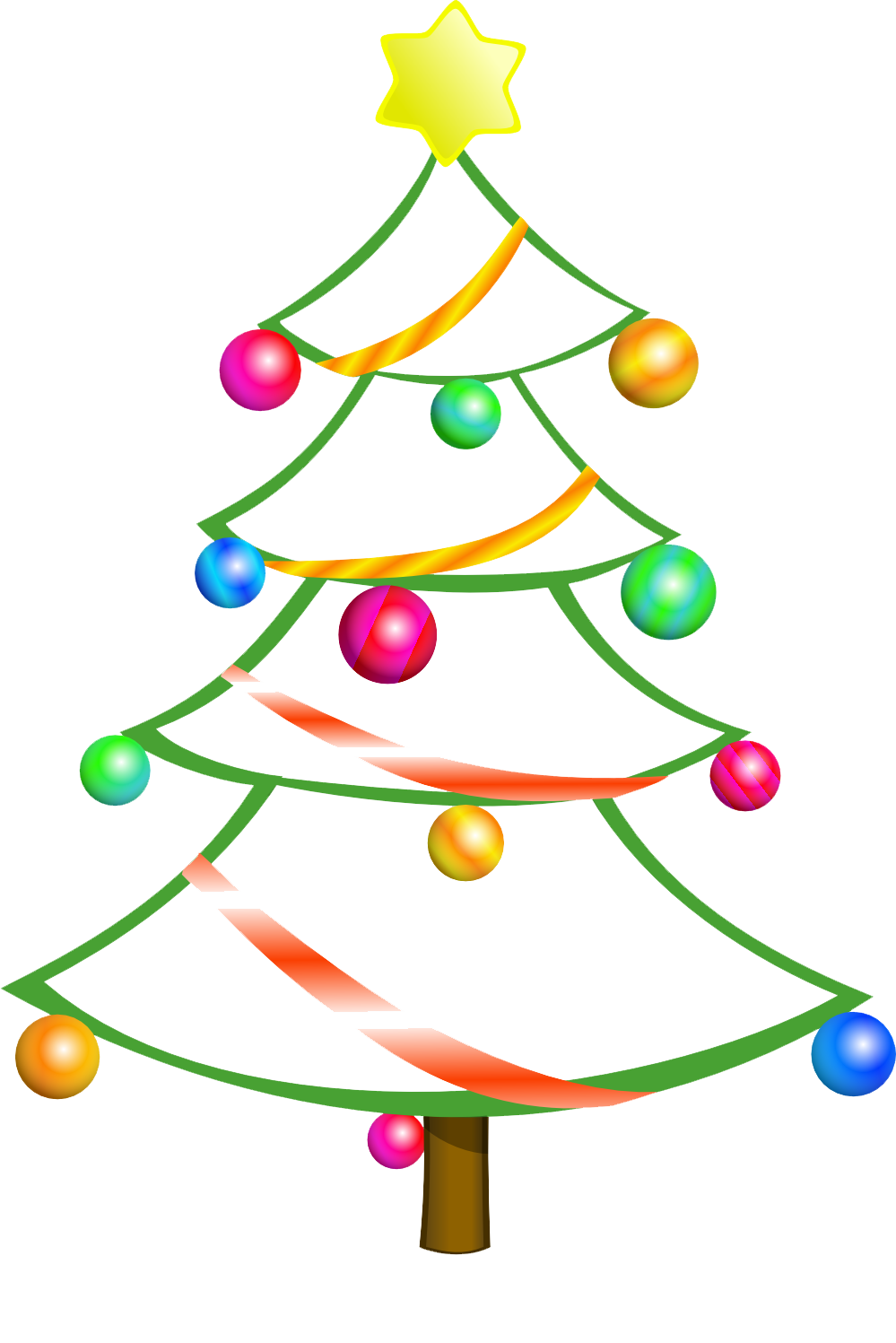 Free Clip Art Christmas Free To Use Public Domain Christmas Tree ...