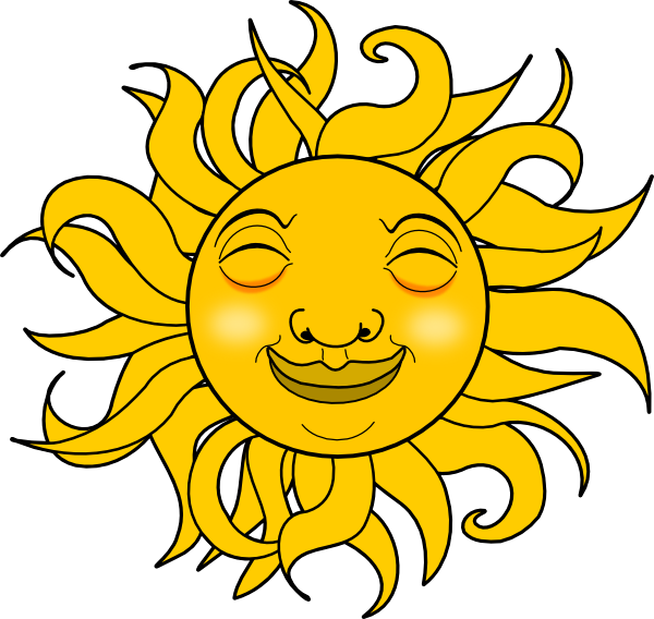 Sunshine Smiley Face Clip Art - ClipArt Best