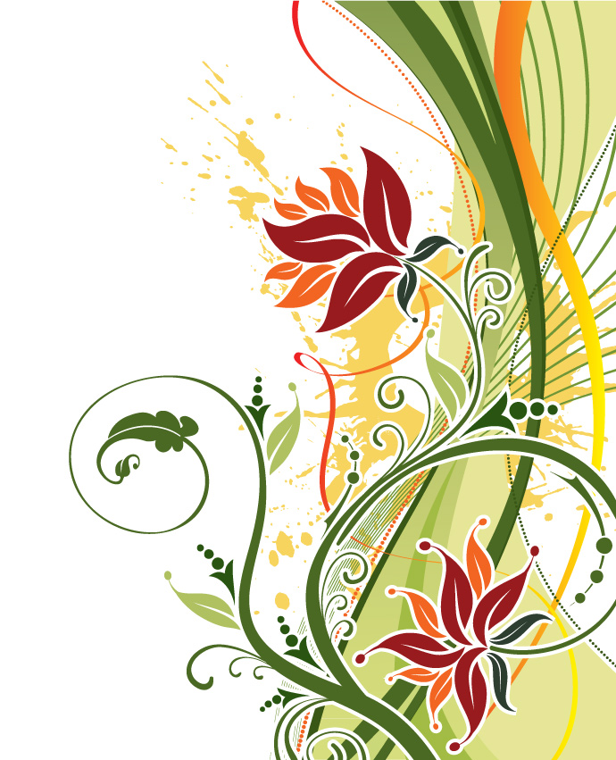 Floral Vector Art - Cliparts.co