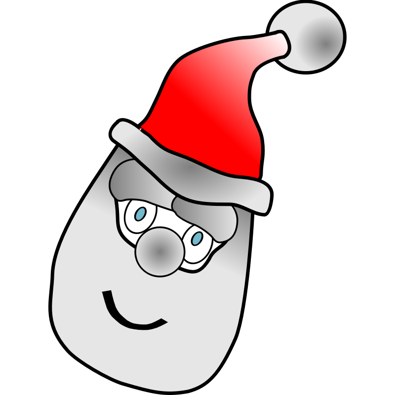 Clipart - father christmas