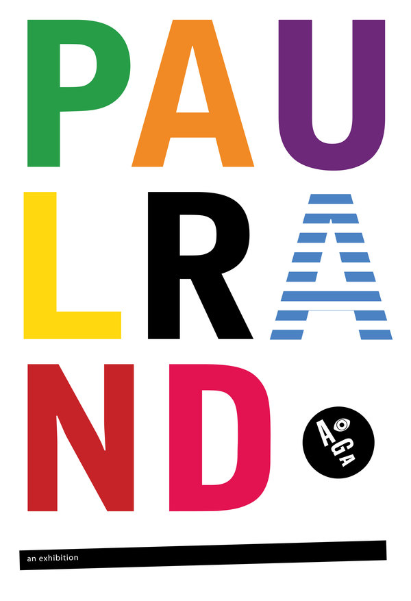AIGA: Paul Rand Exhibit Poster Concept on the Adweek Talent Gallery