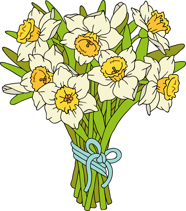 Daffodils Clipart - ClipArt Best