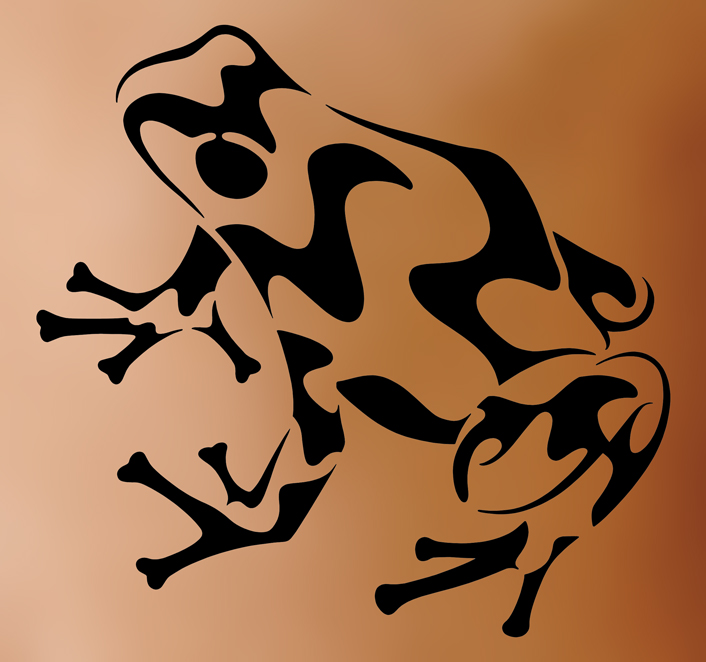 tribal-patterns-for-tree-frog- ...