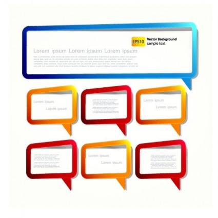 Text dialog box 04 vector Free vector in Encapsulated PostScript ...