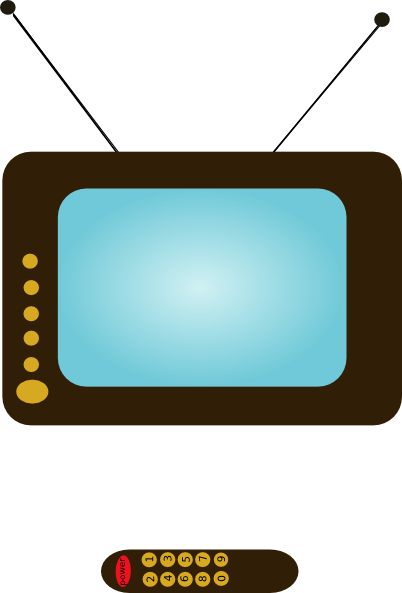 Televize clip art Free Vector / 4Vector