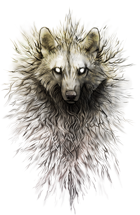 Request] Wolf tattoo, details in the description. : ICanDrawThat