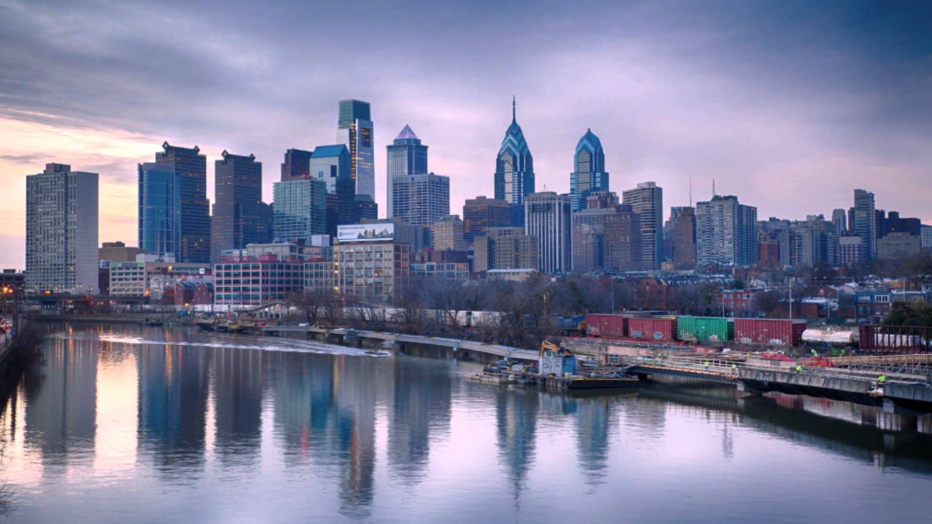 Philadelphia Skyline - YouTube
