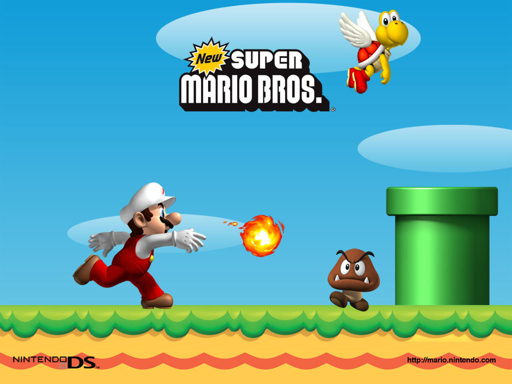 New Super Mario Brothers - Super Mario Bros. Wallpaper (5601842 ...