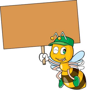 Bee clip art Free Vector / 4Vector
