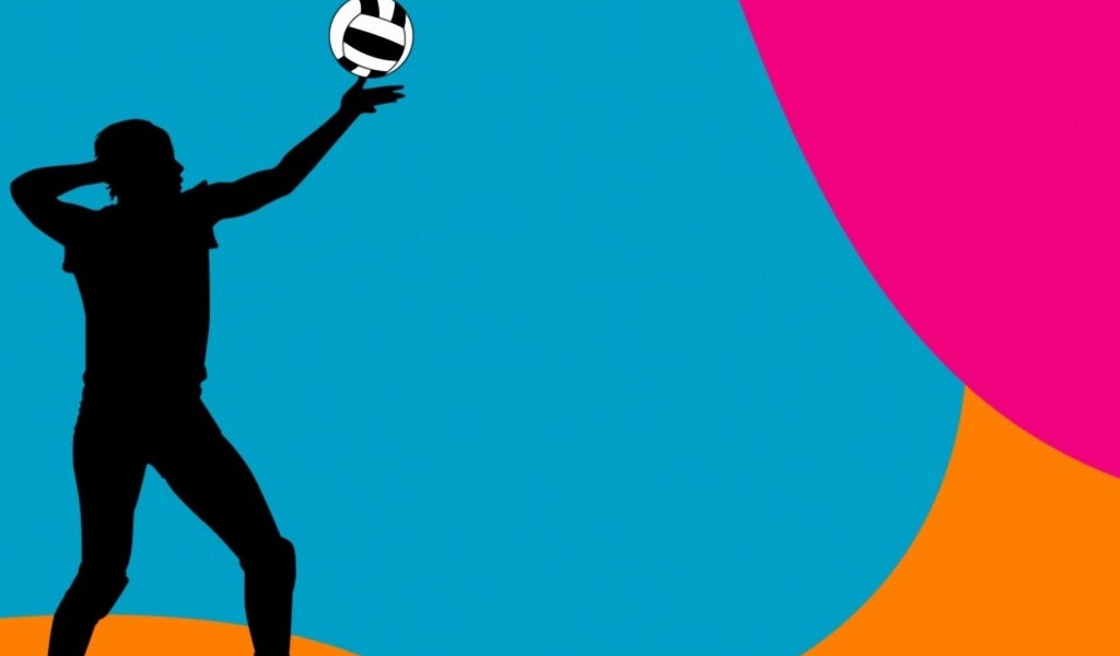Colorful Volleyball Ball Backgrounds | Clipart Panda - Free ...