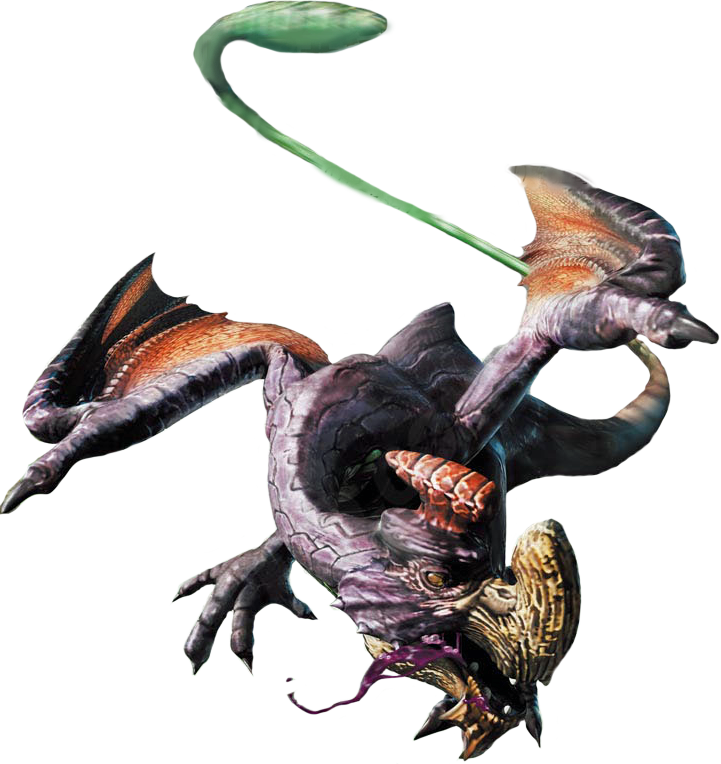 Gypceros Morado - Wiki Monster Hunter Español