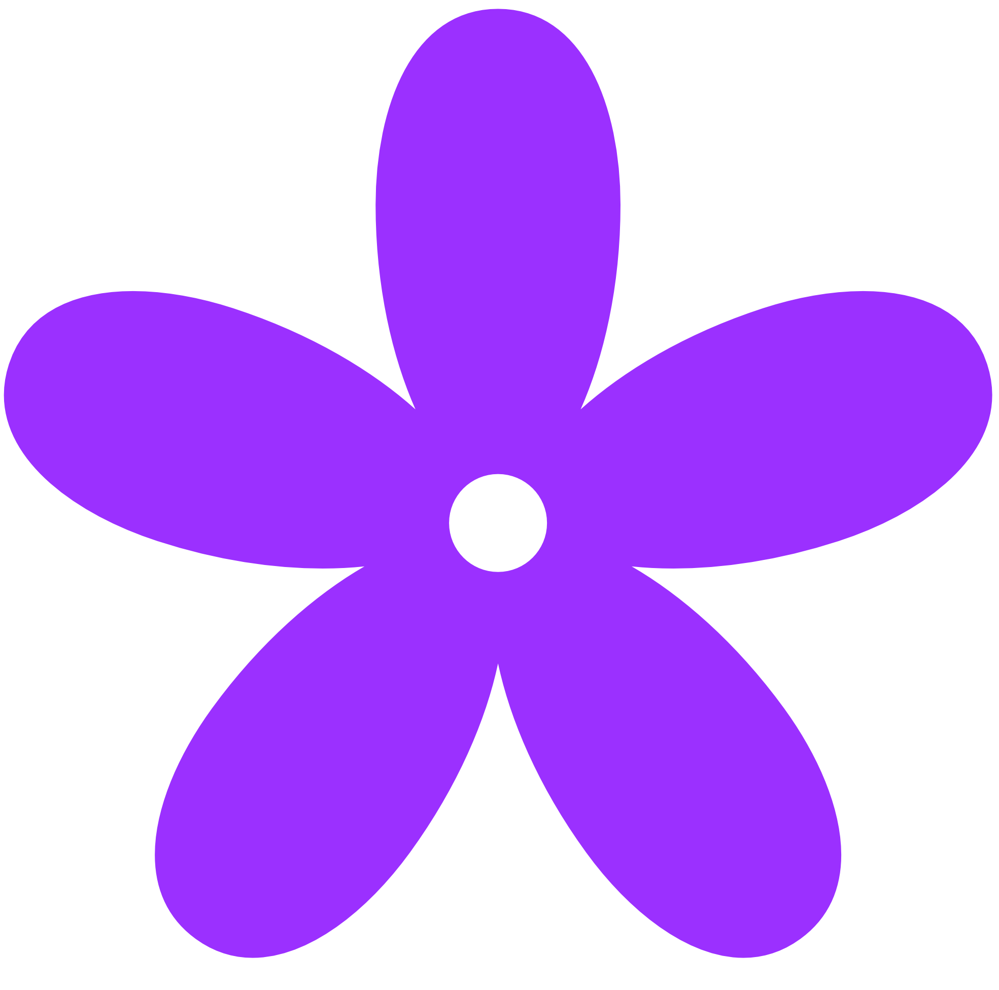 Flowers For > Purple Flower Clip Art