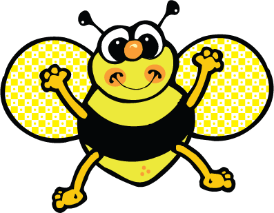 Download Bee Clip Art ~ Free Clipart of Honey, Honeycomb, a Bee & More