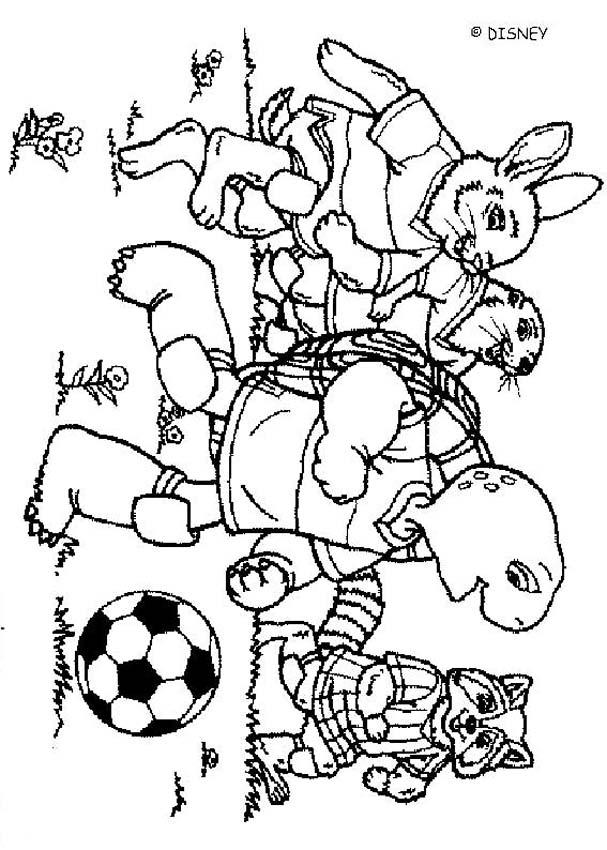 Coloring Pages Football Player Free Page Site Tattoo