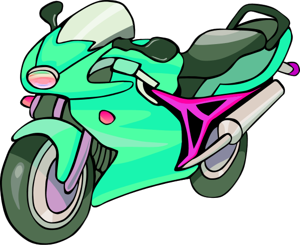 Motorcycle Clipart - vector Clip Art