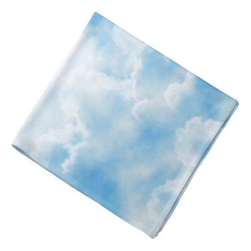 Cloudy Sky Bandanas | Custom Cloudy Sky Bandana Designs