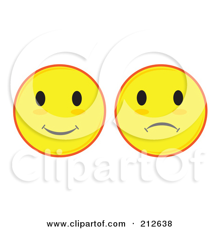 Happy And Sad Face Clip Art | Clipart Panda - Free Clipart Images