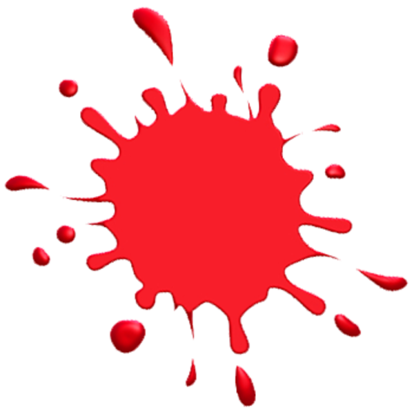Paint Splash Red image - vector clip art online, royalty free ...