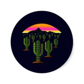 Cactus Stickers, Cactus Sticker Designs