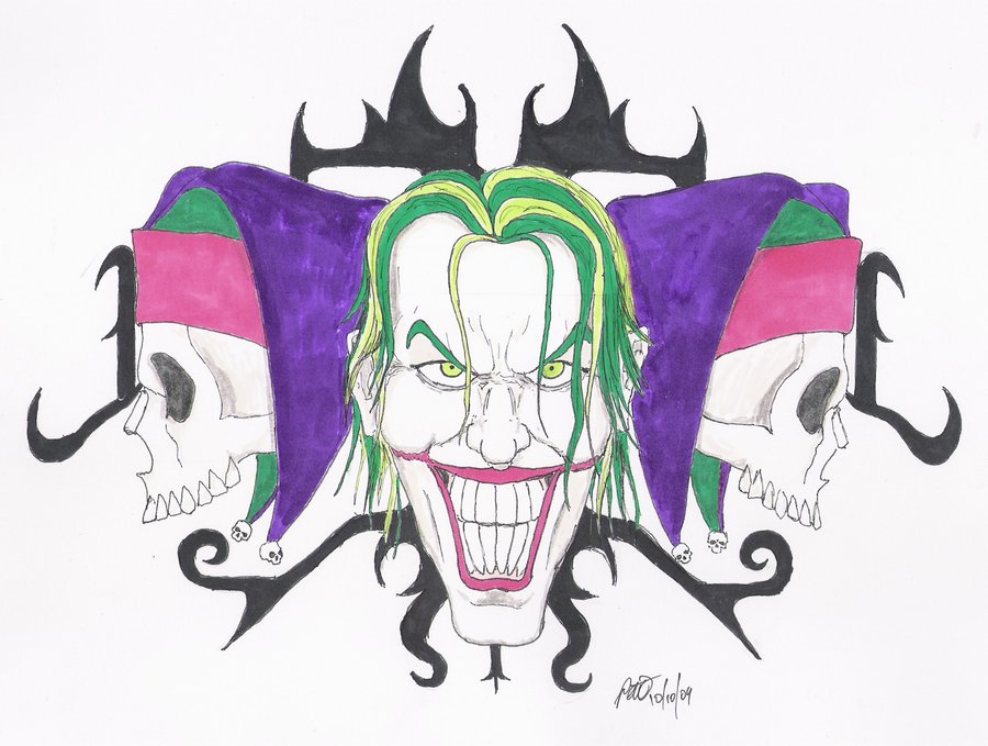 Joker flash art by BaldPat on deviantART
