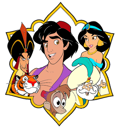 Aladdin Group Clipart
