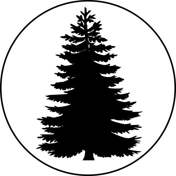Pine Tree Silhouette | Clipart Panda - Free Clipart Images