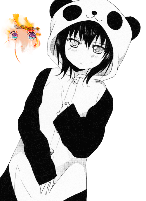 Anime Panda Girl Render by LilyBananaKagamine on DeviantArt
