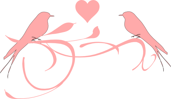 Love Birds Clip Art at Clker.com - vector clip art online, royalty ...