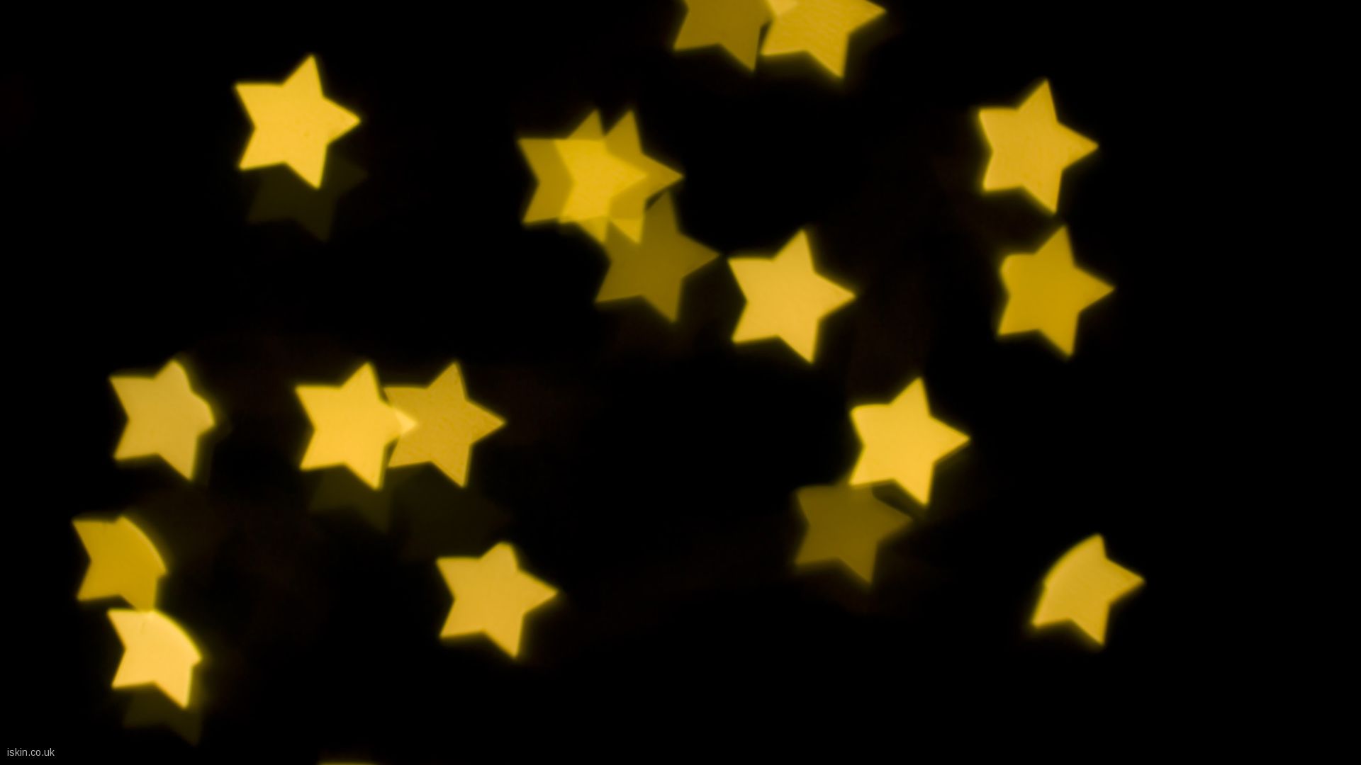 Yellow Stars Desktop Wallpaper | iskin.co.uk