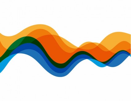 Abstract Waves Color Abstract Background Vector Graphic Free ...