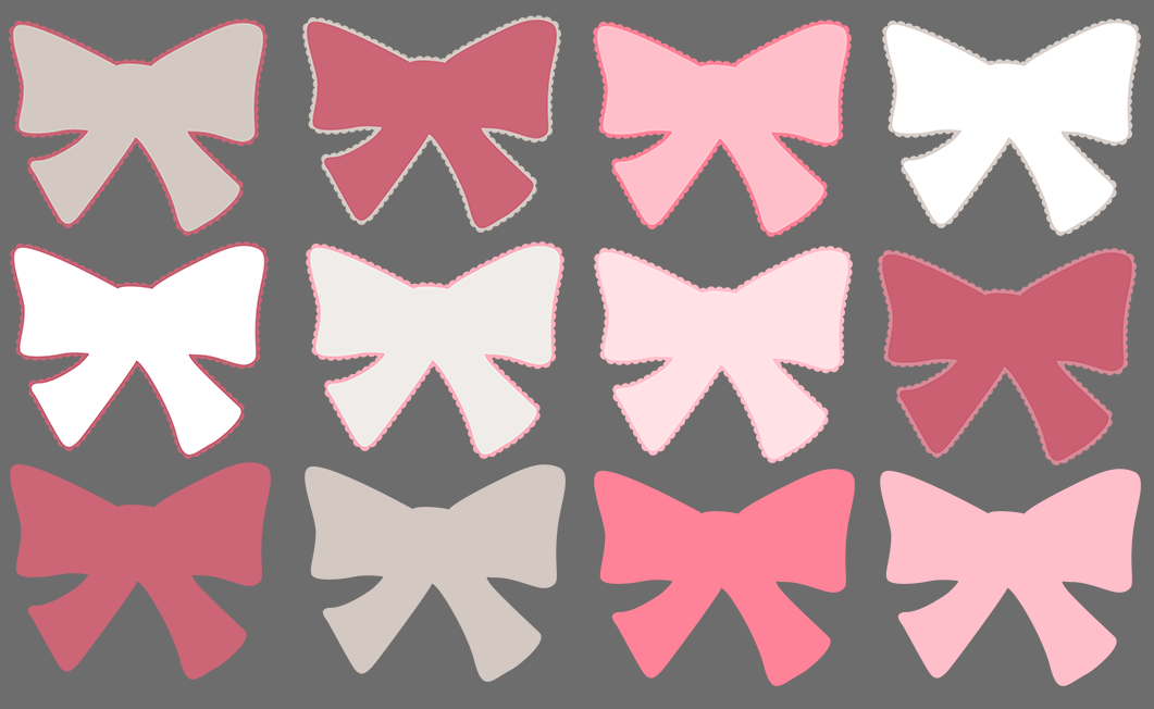 Digital Clip Art Bows | Cute Download