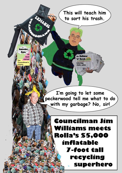 Rolla Recycling Cartoon