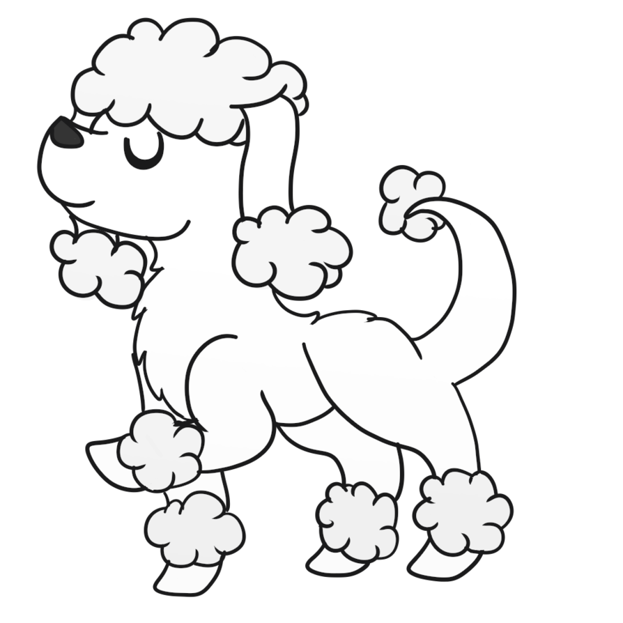 Poodle Coloring Pages | Free Coloring Book