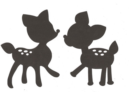 Baby Deer Silhouette | Clipart Panda - Free Clipart Images