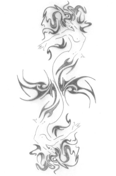 Mermaid_Stencil_by_Whispered_ ...