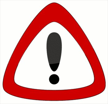 Pictures Of Warning Signs - ClipArt Best