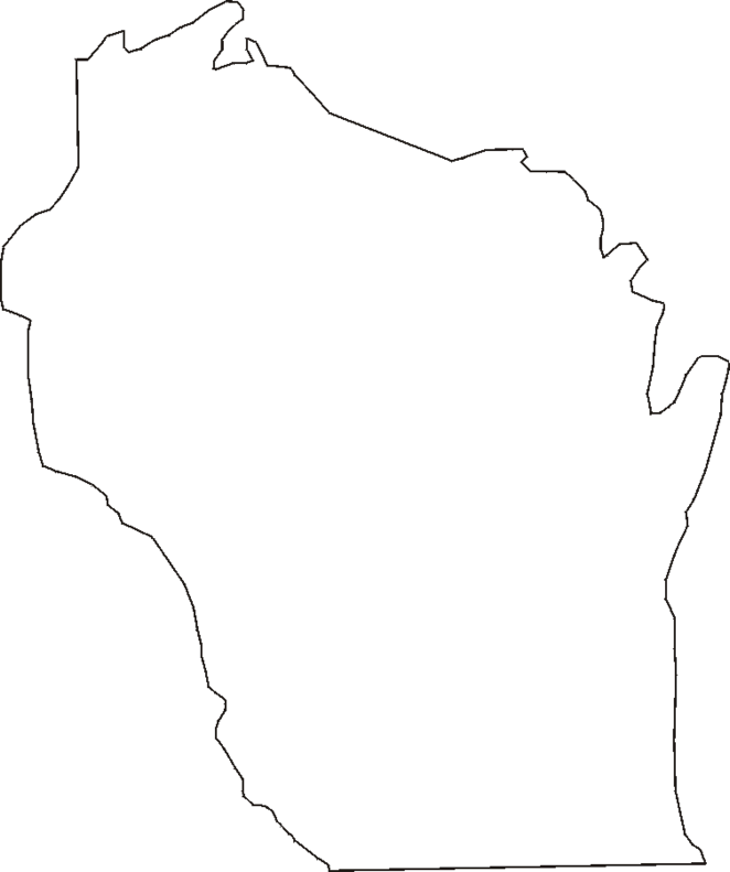 Outline Of Oregon State Map