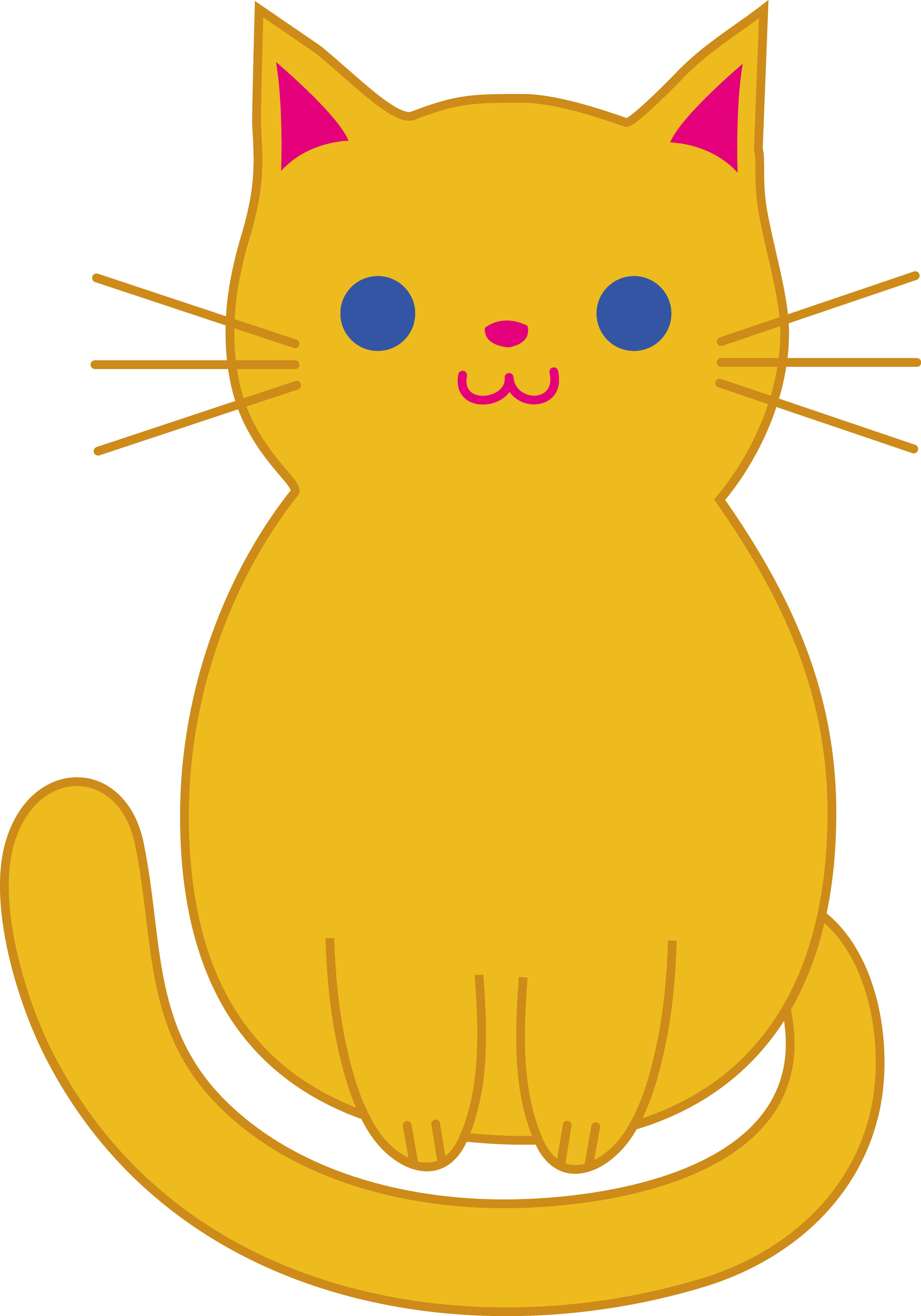 Cute Cat Clip Art Images & Pictures - Becuo
