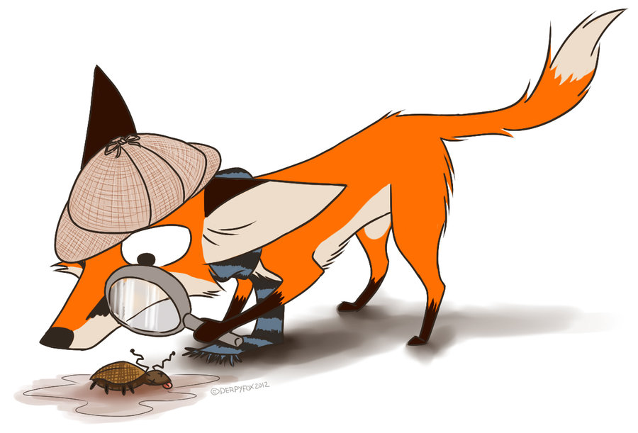 Sherlock Fox by ThatOddFox on deviantART