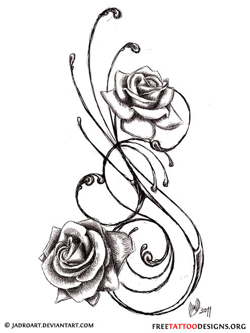 50 Rose Tattoos + Meaning