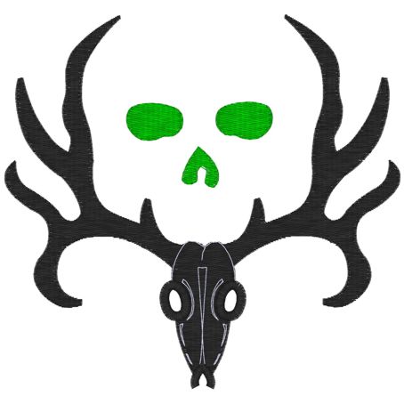 Deer Skull Stencil - Cliparts.co