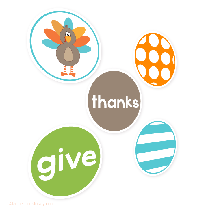 complete collection{happy thanksgiving} | Lauren McKinsey Printables