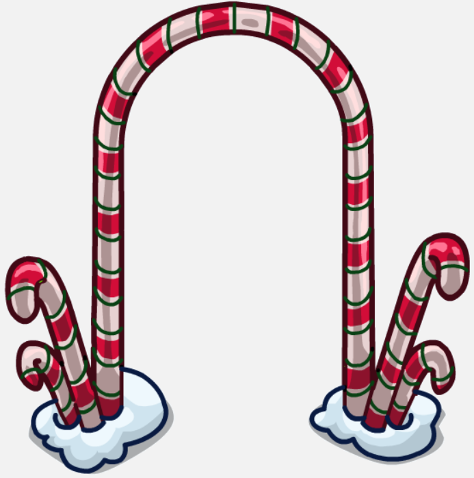 Image - Candy Cane Arch.png - Club Penguin Wiki - The free ...