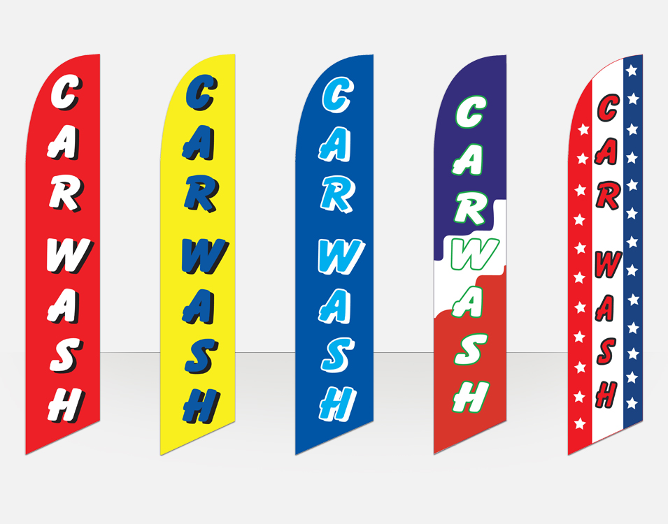 Car Wash Flags | 3DA Display